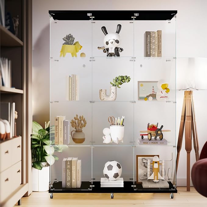 LFT HUIMEI2Y Glass Display Cabinet 12 Shelves - Image 8