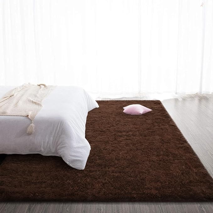 TWINNIS Super Soft Shaggy Rugs Fluffy Carpets, 8x10 Feet, Indoor Modern Plush - Image 5
