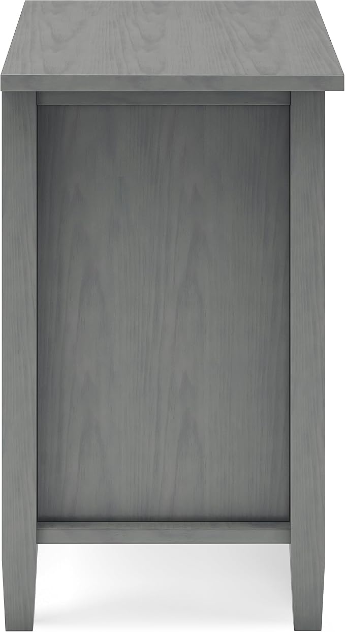 SIMPLIHOME Warm Shaker Bedside Table - Image 7