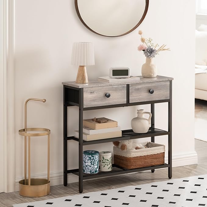 HOOBRO 29.5" Narrow Console Table - Image 4