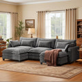 Marsail Modular Sectional Sofa 110.6" U-Shaped Modern Comfy Cloud Couch by Marsail