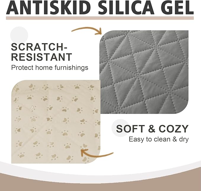 Ameritex Sofa Cover Waterproof for Seats Couch Cover for Dogs Pet Couch Cover - Image 4