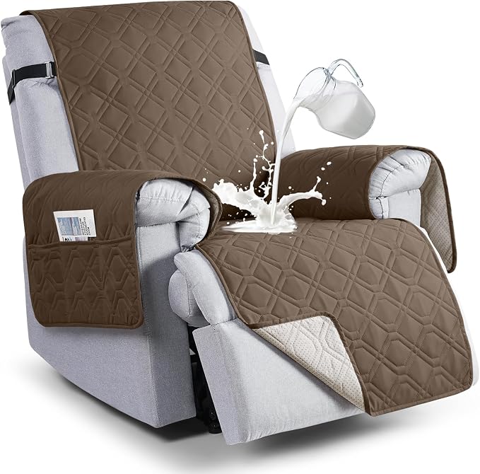 VANSOFY 100% Waterproof Recliner Chair Covers, Recliner Cover Non-Slip Dog by VANSOFYFURNITURECOVERS