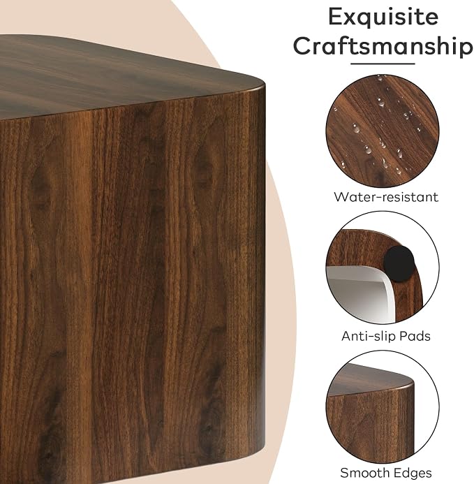 Nesting Coffee Table Set of 2, Modern Coffee Table and End Table Sets, Small - Image 6