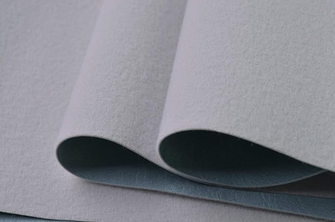 Wento Thick Faux Leather Fabric Soft Skin Grain PU Leather - Image 4
