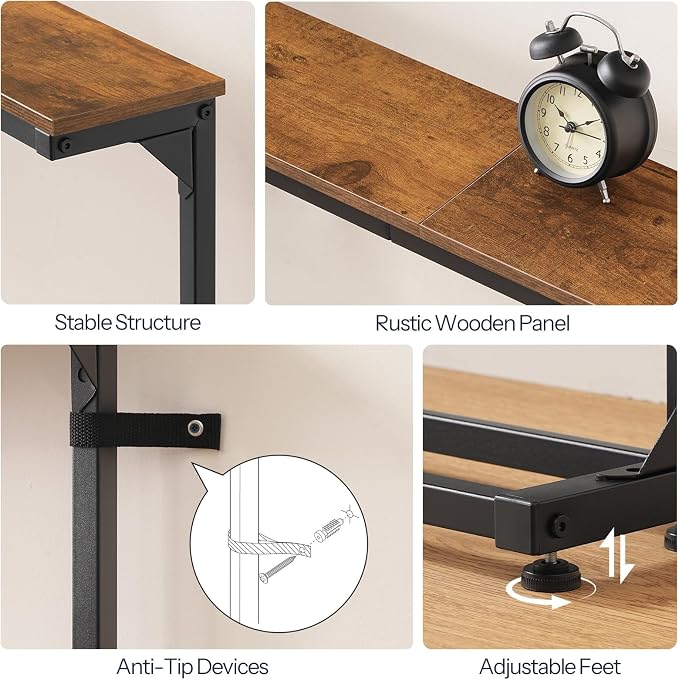 HOOBRO Narrow Console Table Set of 2 - Image 8