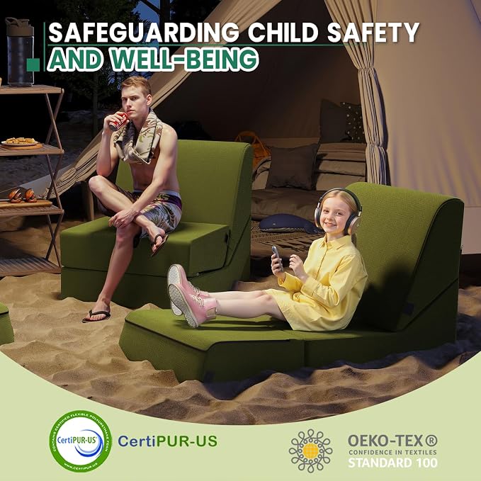 jela Outdoor Sofa, Waterproof Folding Lounge Chair and Sofa, UV Resistant Patio - Image 7
