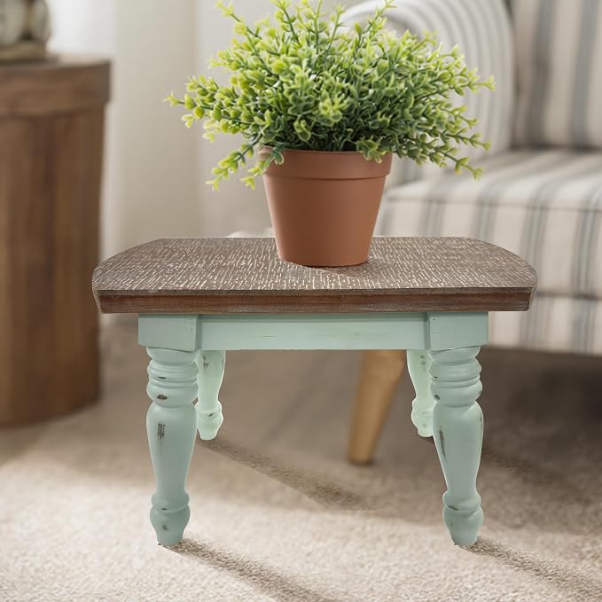 dwellington Farmhouse Wooden Plant Stand - Image 6
