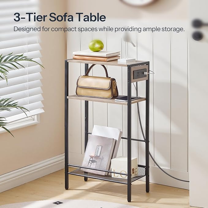 HOOBRO 15.7" Narrow Console Table - Image 4