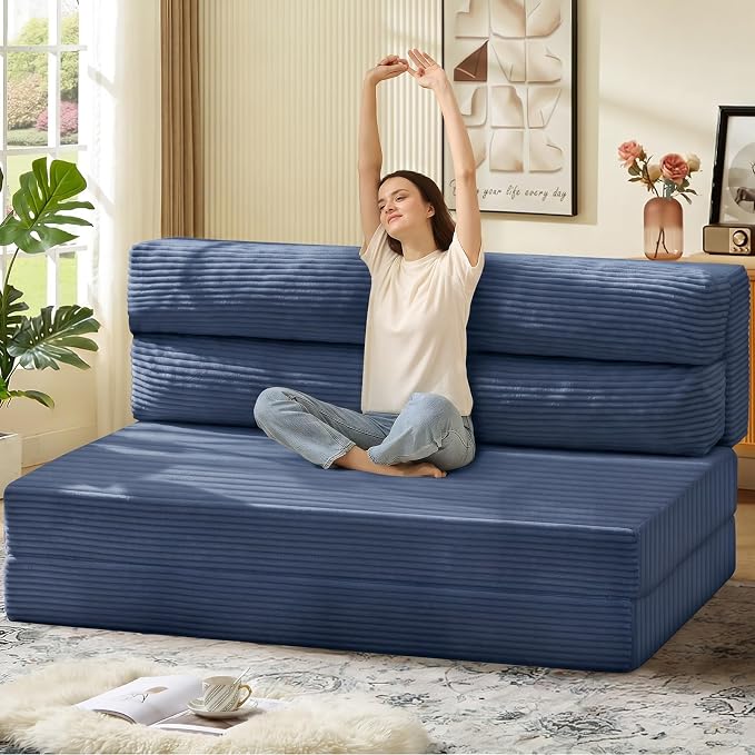 JUIKURY Folding Sofa Bed, Convertible Sleeper Chair by Unknown