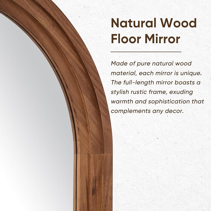 Full Length Mirror, Oversized Stand Up Mirrors Large Wall Mirrors, Wall Mounted - Image 4