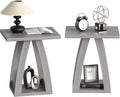 FROMJBEST End Tables Living Room, Side Table Beside Sofa, Nightstand by FROMJBEST