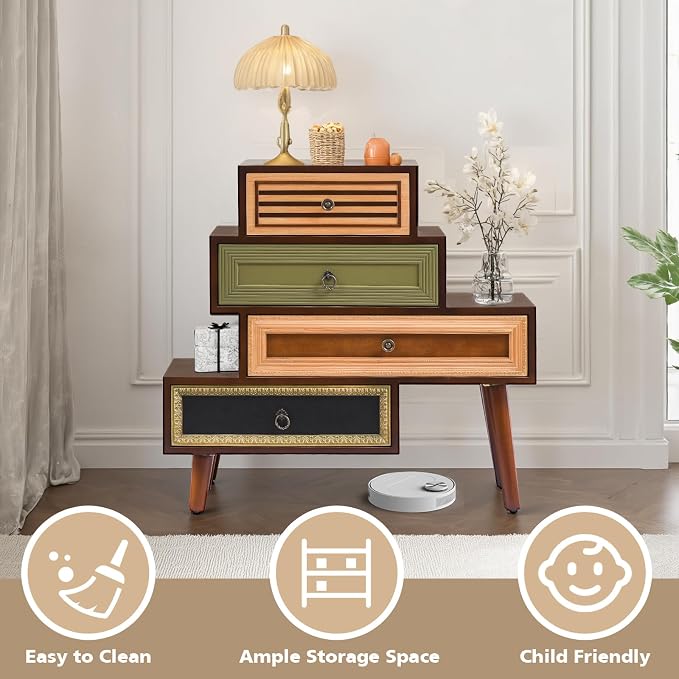 Ahokua Vintage Accent Chest - Image 5
