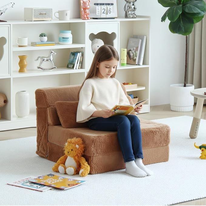 Tiita Convertible Folding Kids Sofa Bed - Image 2