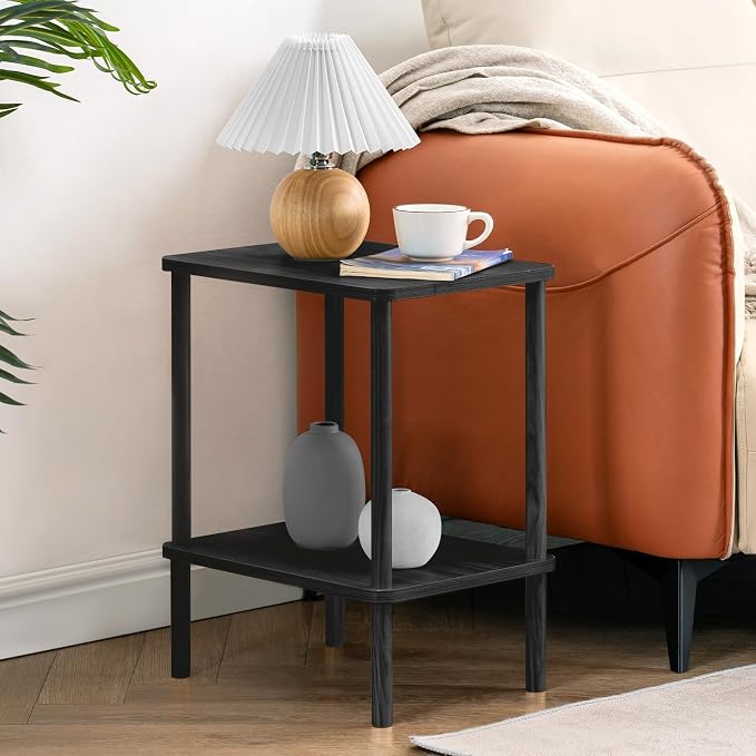 Apicizon 2 Tier End Table, Small Side Table - Image 2