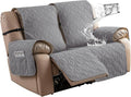 Genina Loveseat Recliner Cover Non-Slip, Sofa Cover by Genina