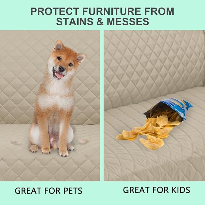 Reversible Oversized Sofa Covers Couch Cover Furniture Protector - Image 4