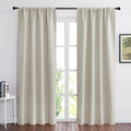 RYB HOME Curtains for Bedroom Living Room 72 inches Long, Thermal Insulated by RYBHOME
