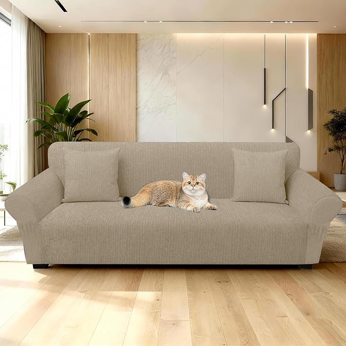 Sofa Slipcover with 2 Pillow Cover - Image 7