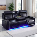 Power Recliner Sofa Couch, Living Room Furniture Sets, Breathing Leather by LYfurniture