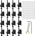 16 Pcak Adjustable Leveling Feet, Heavy Duty Furniture Levelers, Adjustable by Unknown