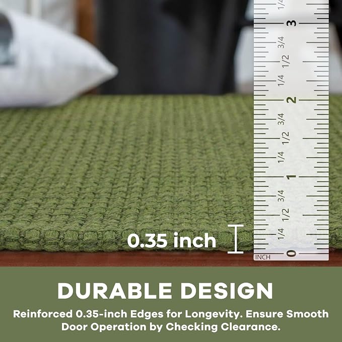 KOZYFLY Runners for Hallways 2x10 ft Washable Kitchen Runner Non Slip Rubber - Image 4