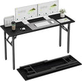 TEMI Long Computer Desk Folding Table by TEMI