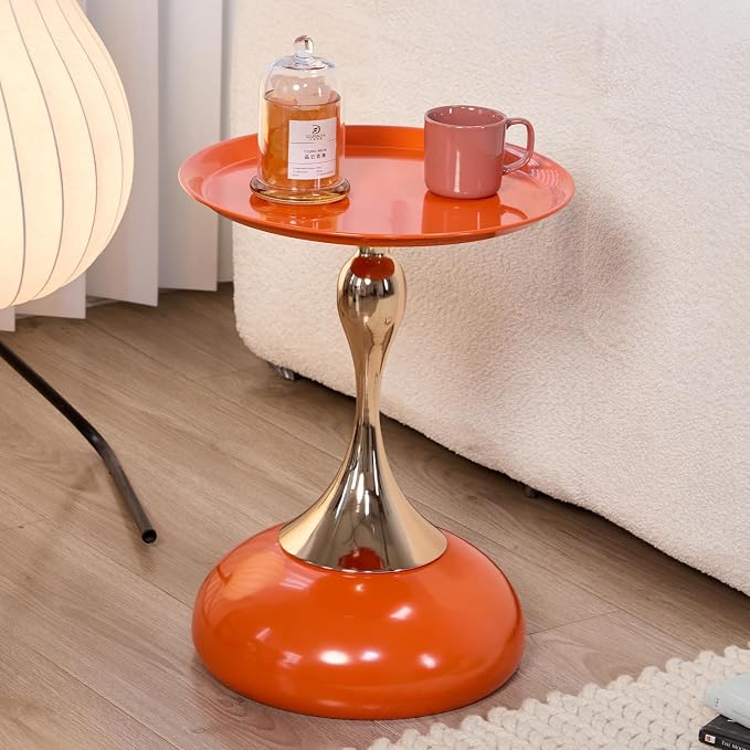 Sleek Hourglass Side Table - Image 6