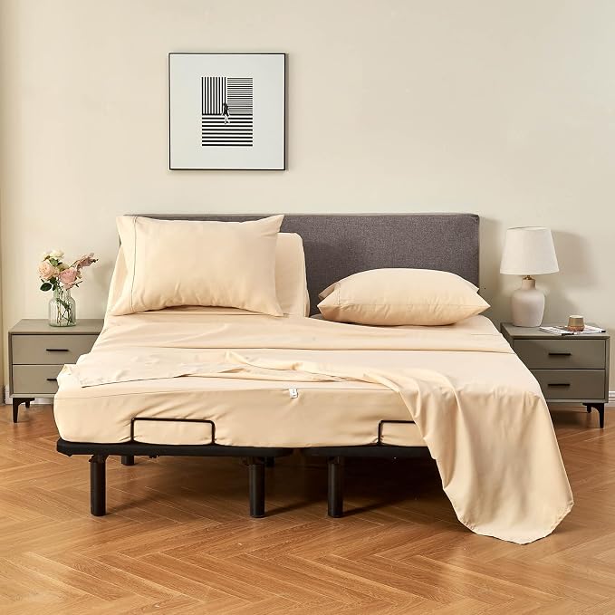 Kingnex 36-39 Half Split Top King Sheets Sets - Image 2