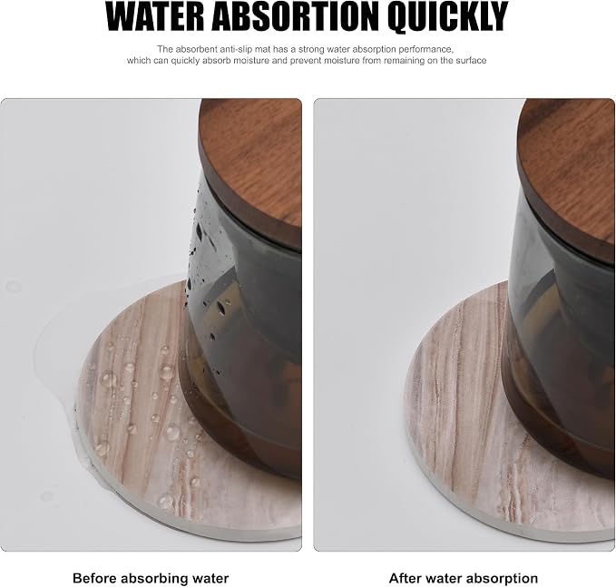 Hoewina 6Pcs Drink Coasters - Image 4