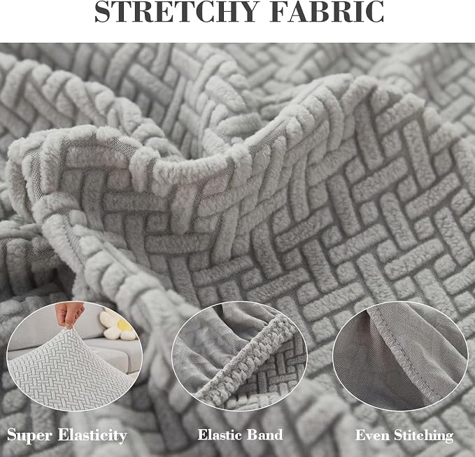 Sofa Covers Couch Covers for Sofa Pet Friendly Couch Cushion Covers Universal - Image 3