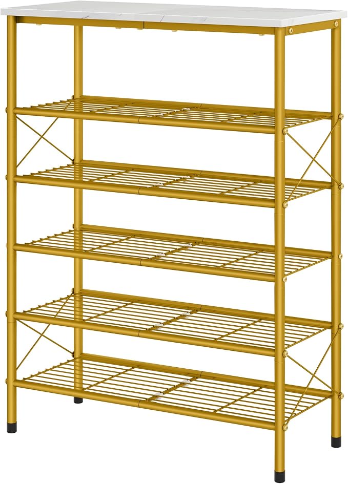 Tajsoon 6 Tier Shoe Rack Organizer - Image 9