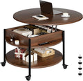 FABATO Round Lift Top Coffee Table by FABATO