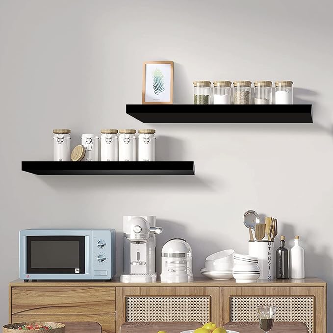 SAUMONIERES 24 Inch Floating Wall Shelves - Image 5