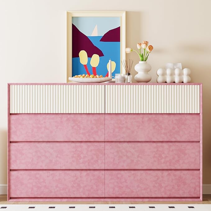 Coral Pink Velvet Drawer Liner Contact Paper - Image 6