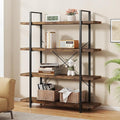 OtterOasis Heavy Duty 4-Tier Industrial Bookcase, 120lbs Shelf Capacity by OtterOasis