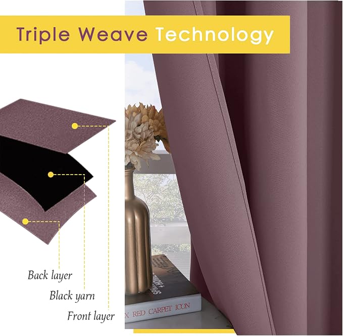 NICETOWN Kitchen Curtains, Short Curtains - Image 4