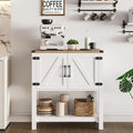 Mufico Console Table Coffee Bar Cabinet Sofa Table, 31.5 L x 13.8 D x 34.65 H by Mufico