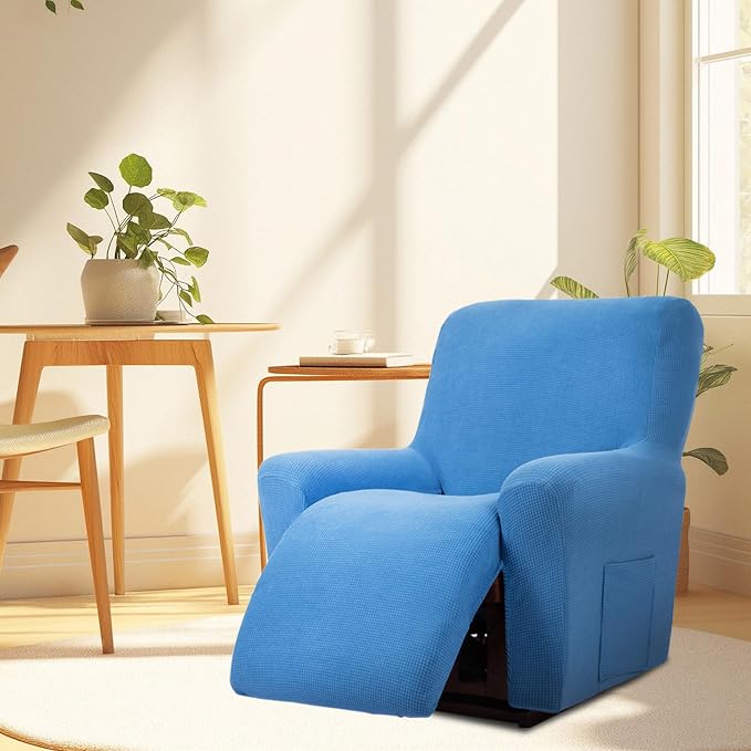 Cupuamon Recliner Chair Covers, Lazy Boy Recliner Covers Stretch Reclining - Image 7