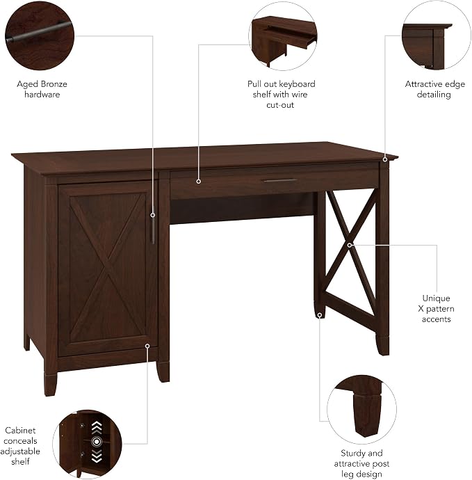 Bush Home Key West Computer Desk - Image 5