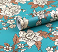 Vintage Floral Self Adhesive Wall Paper Shelf Liner Funitures Dresser Drawer by UPREDO