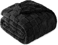 Exclusivo Mezcla Queen Size Flannel Fleece Blanket, Super Soft and Warm by ExclusivoMezcla