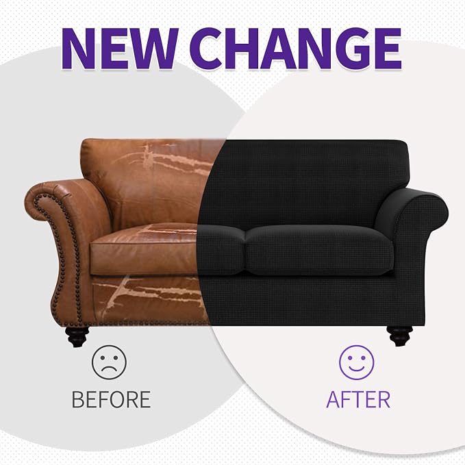 ZNSAYOTX 2 Piece Chair Covers for Living Room - Image 4