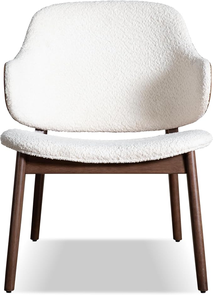 Furniture of America Callum Mid-Century Modern Solid Wood 2 Piece Brown Round - Image 16