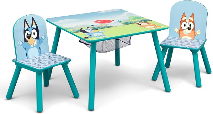 Delta Children Bluey Kids Table and Chair Set by DeltaChildren