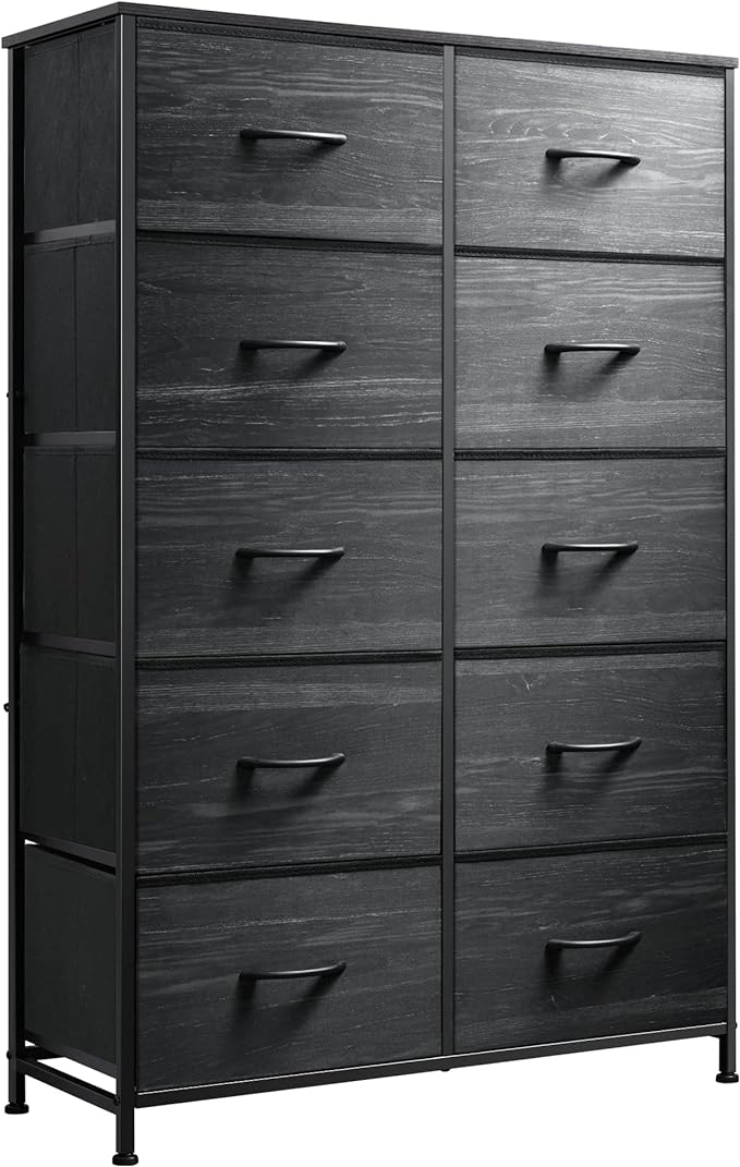 WLIVE Tall Dresser with 10 Drawers, Dressers & Chest of Drawers, Dresser by WLIVE