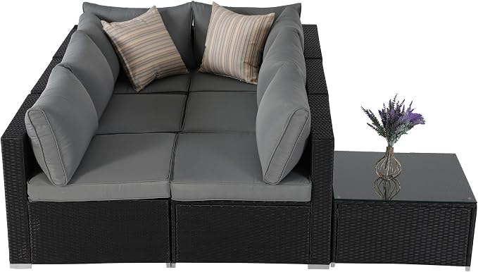 7 Pieces Patio Furniture Set - Image 7