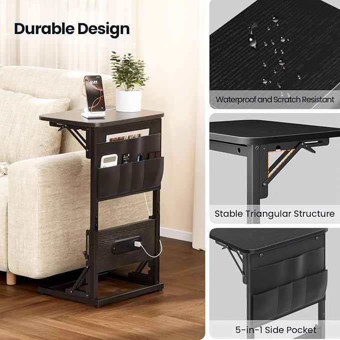 HLDIRECT C Shaped End Table - Image 8