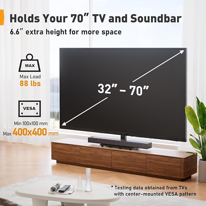 Perlegear Universal Swivel TV Stand Base - Image 2