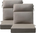 Unimatta Sunbrella Outdoor High Back Chair Cushion Seat Pads, 44 x 21 Inch by Unimatta